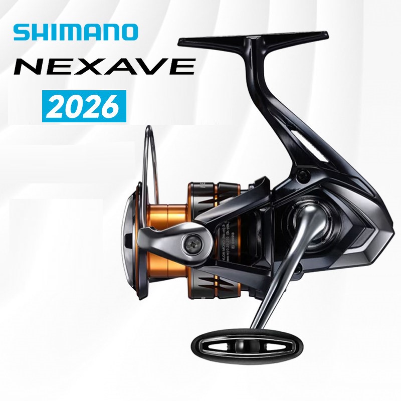 Shimano Reel Stradic - シマノ 2026 NEXAVE スピニングリール 超軽量釣り用リール シャークフィン＆アンチリバーススイッチ付き