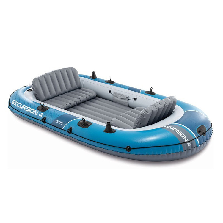 Fishing Boat Inflatable - オリジナルで本物の4～5人乗りインフレータブルボート、ゴム製ローイングボート、釣り用ボート、厚底タイプ