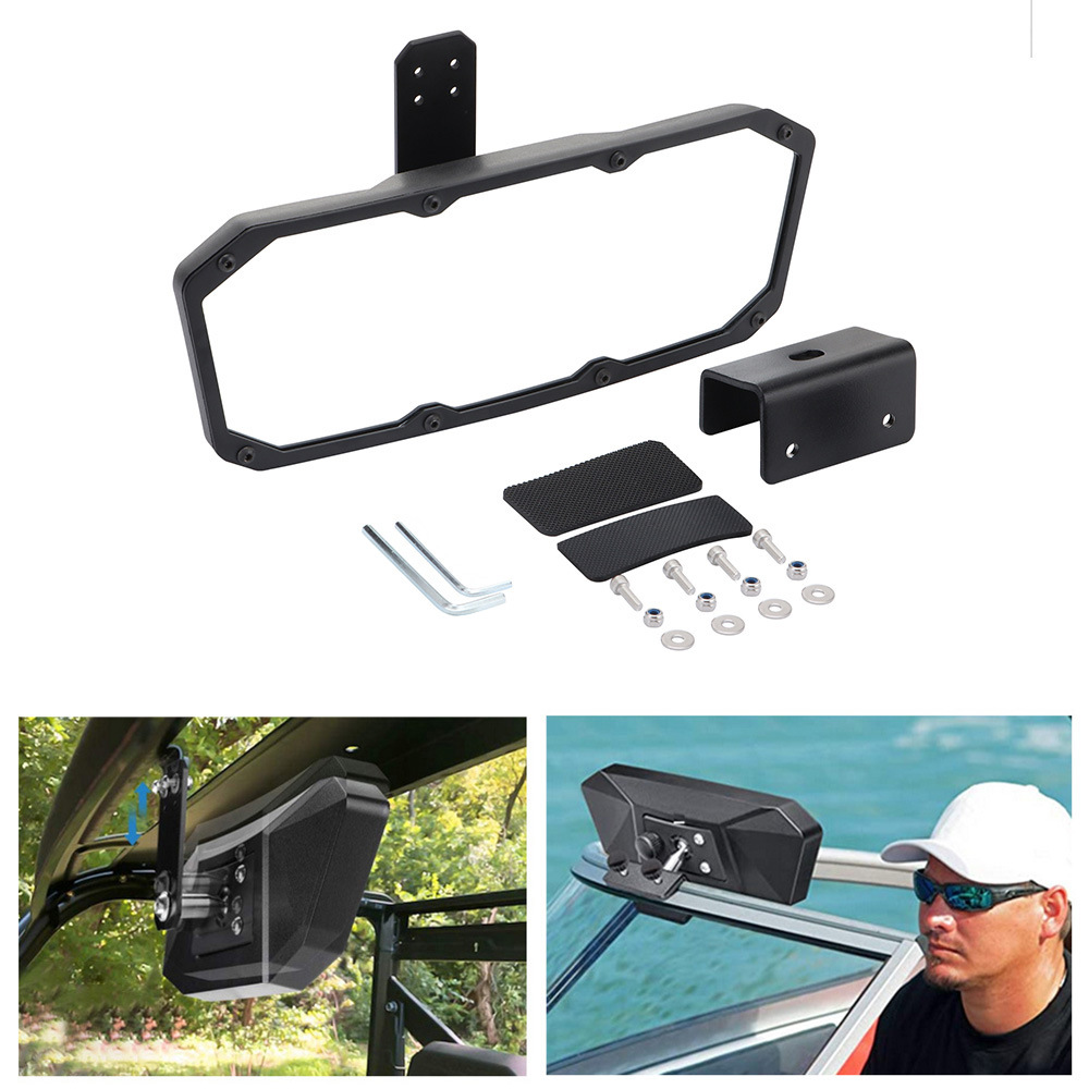 ユニバーサルボートバックミラーマリンアクセサリージェットスキ - Fishing Boat Paddle のレビューと価格
